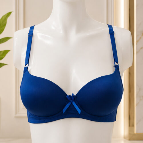 Ultra Comfort Blue Padded Bra for Women