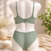 Mint Whisper Lace Lingerie Set for Women