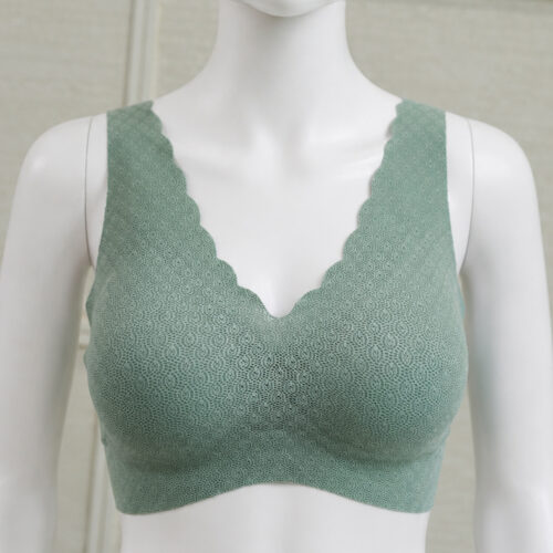 Mint Green Seamless Comfort Bra