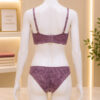 Blush Pink Lace Elegance Bra & Panty Set