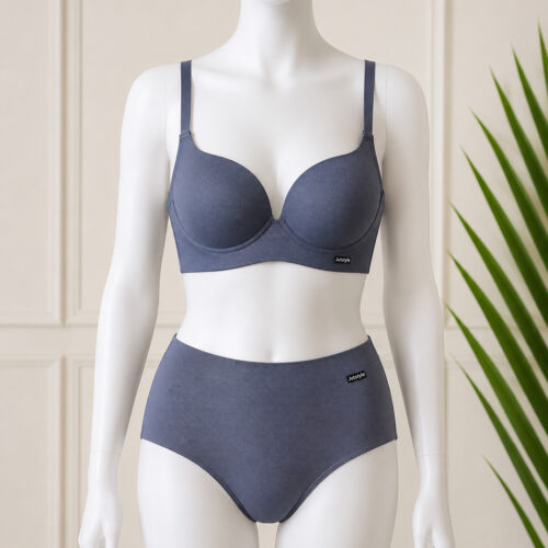 seamleass two piece.jpg Daily Ease Padded T-Shirt Bra & Panty Set