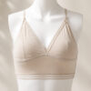 Seamless Cream Daily Wear Bra for Women