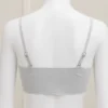 Elegant White Seamless Comfort Bra